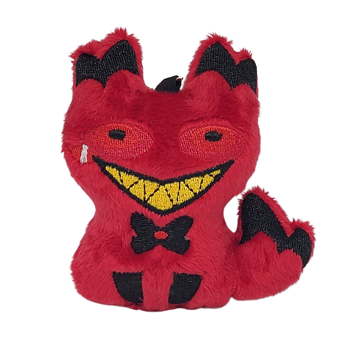 Cursed Cat Alastor Plushie Keychain